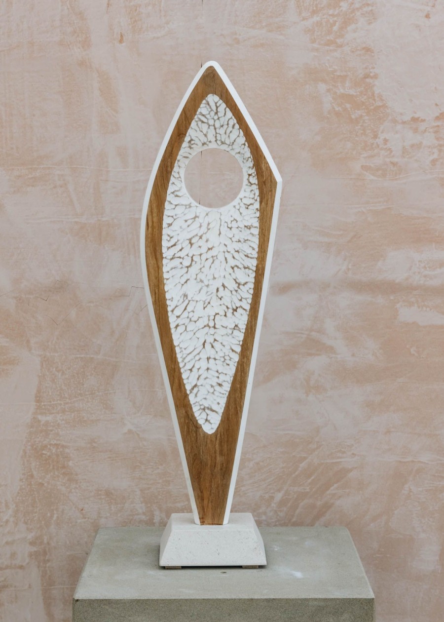 Art Burford Gallery Sculpture | Stik Designs Carved Cherrywood Fish