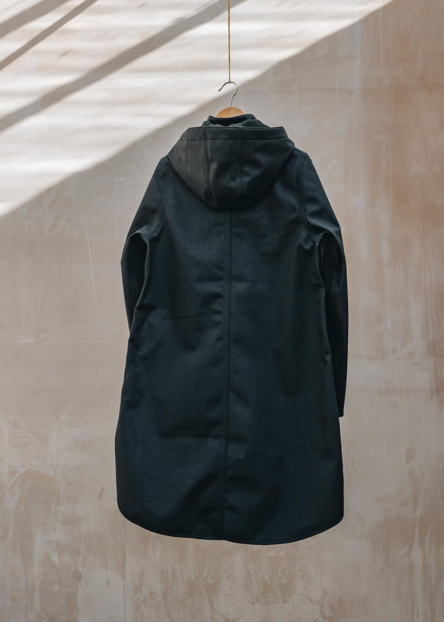 Clothing Ilse Jacobsen Outerwear & Coats | Rain 128 Raincoat In Dark Indigo