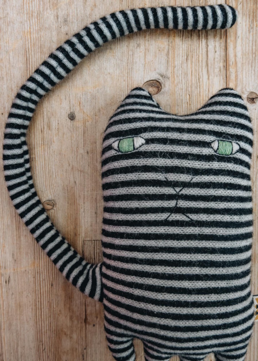 Interiors Burford Garden Co. Cushions | Donna Wilson Mono Cat Shaped Cushion