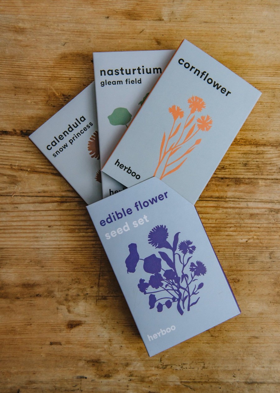 Plants Herboo Seeds Seeds | Edible Flowers Seed Set