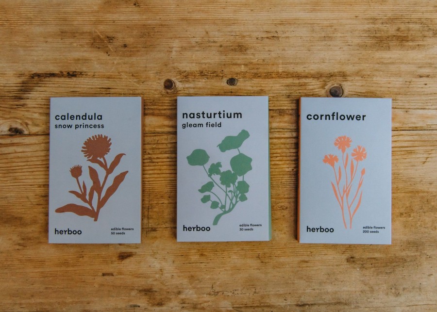 Plants Herboo Seeds Seeds | Edible Flowers Seed Set