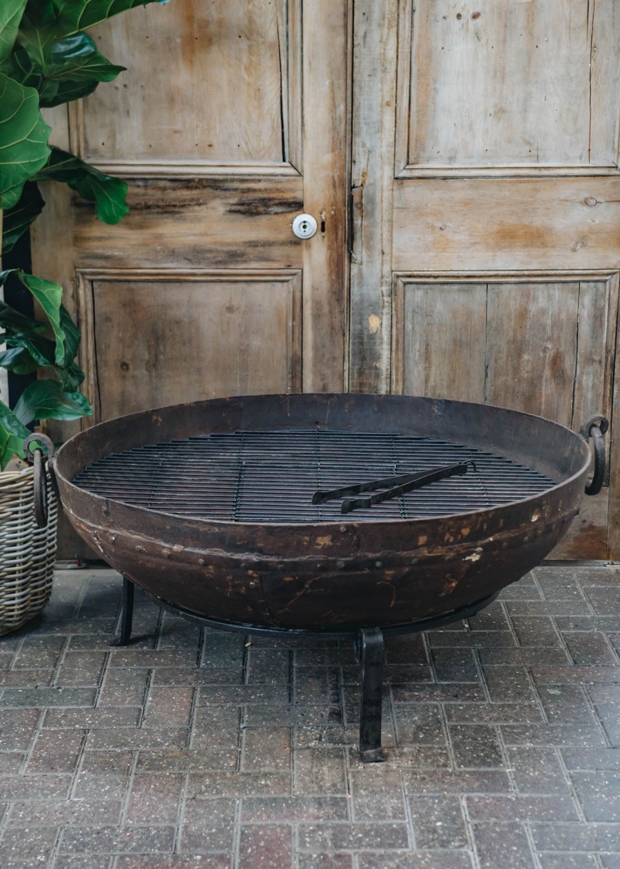 Outdoor Living Wilstone Kadai Firepits | Original Indian Kadais