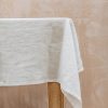 Interiors Burford Design Kitchen & Dining | Buy Burford Linen Tablecloth In White