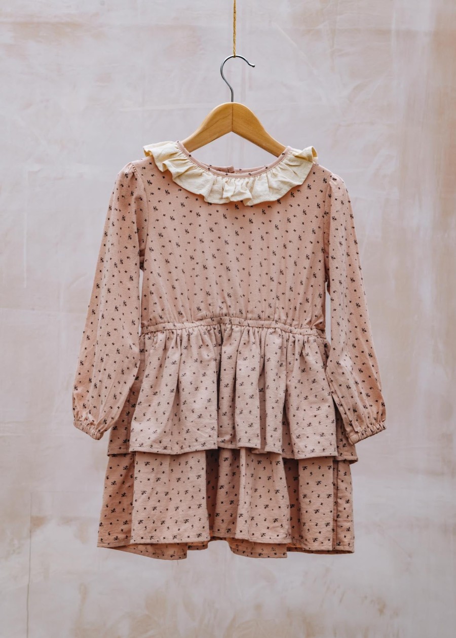 Children Lil' Atelier Children'S Clothing | Children'S Ola Dress In Sirocco