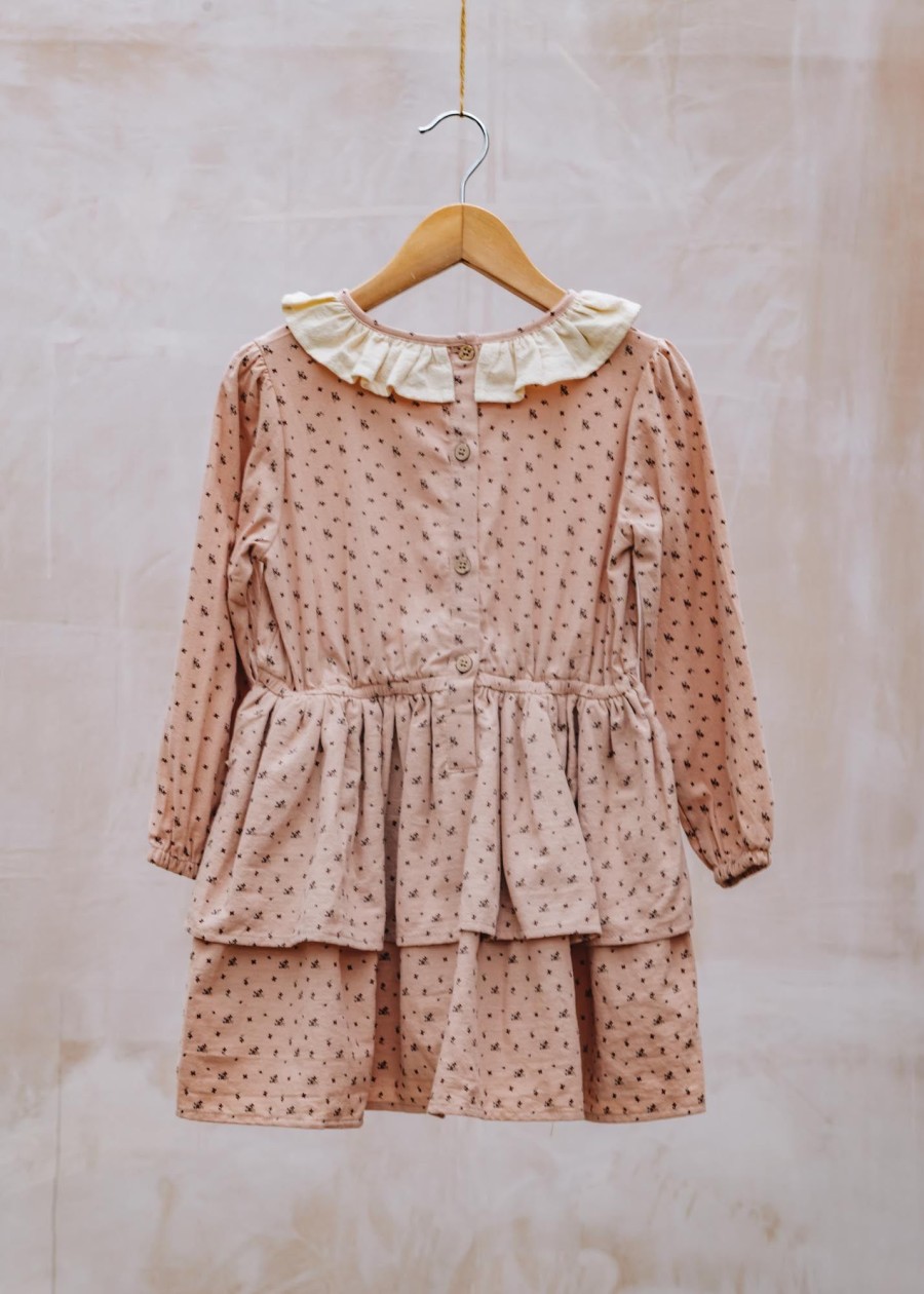 Children Lil' Atelier Children'S Clothing | Children'S Ola Dress In Sirocco