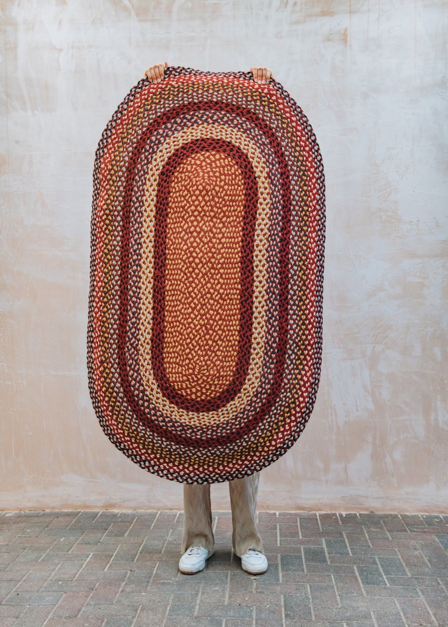 Interiors The Braided Rug Co. Rugs | Buy Chilli Oval Rugs