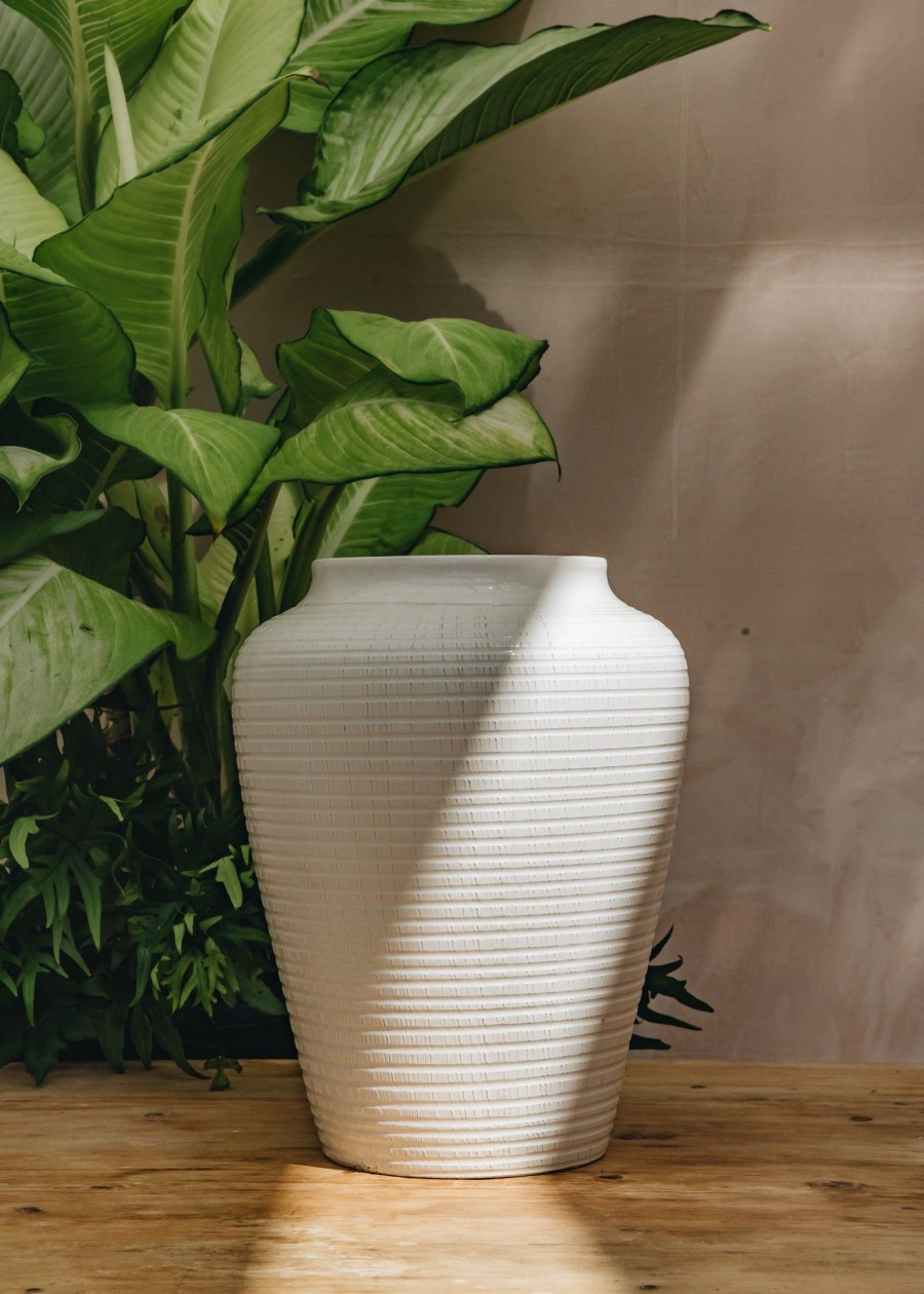 Interiors Bergs Potter Decorative | White Willow Vases