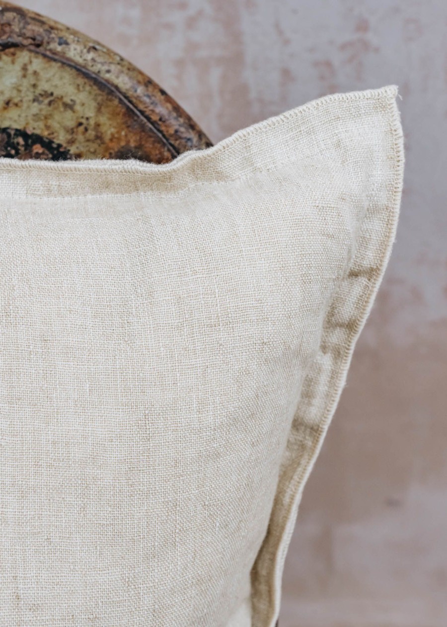 Interiors Bungalow Cushions | Bungalow Desert Linen Cushion