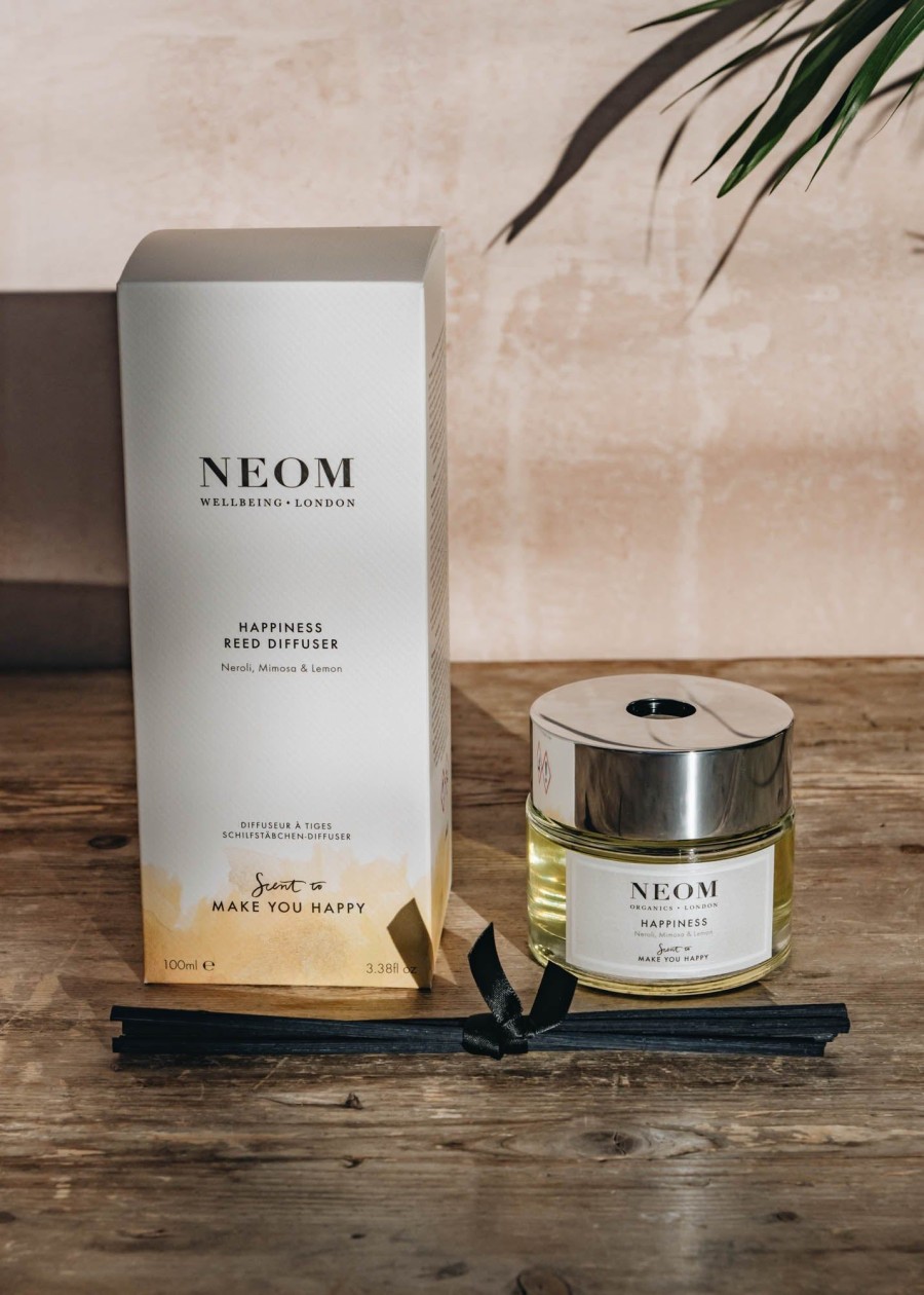 Interiors Neom Organics Candles & Fragrance | Reed Diffuser In Happiness