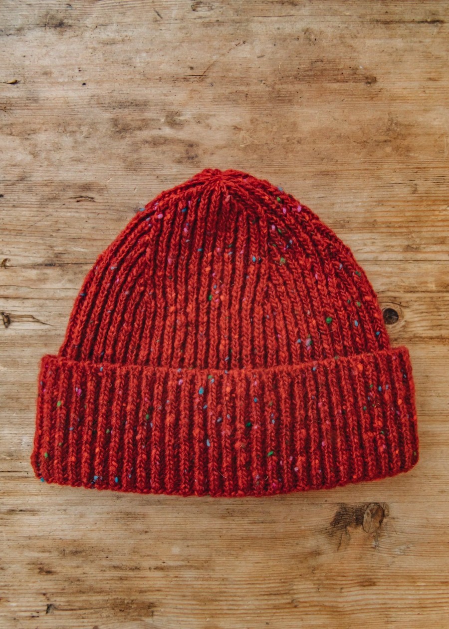 Clothing Two Left Feet Agencies Accessories | Donegal Beanie In Red