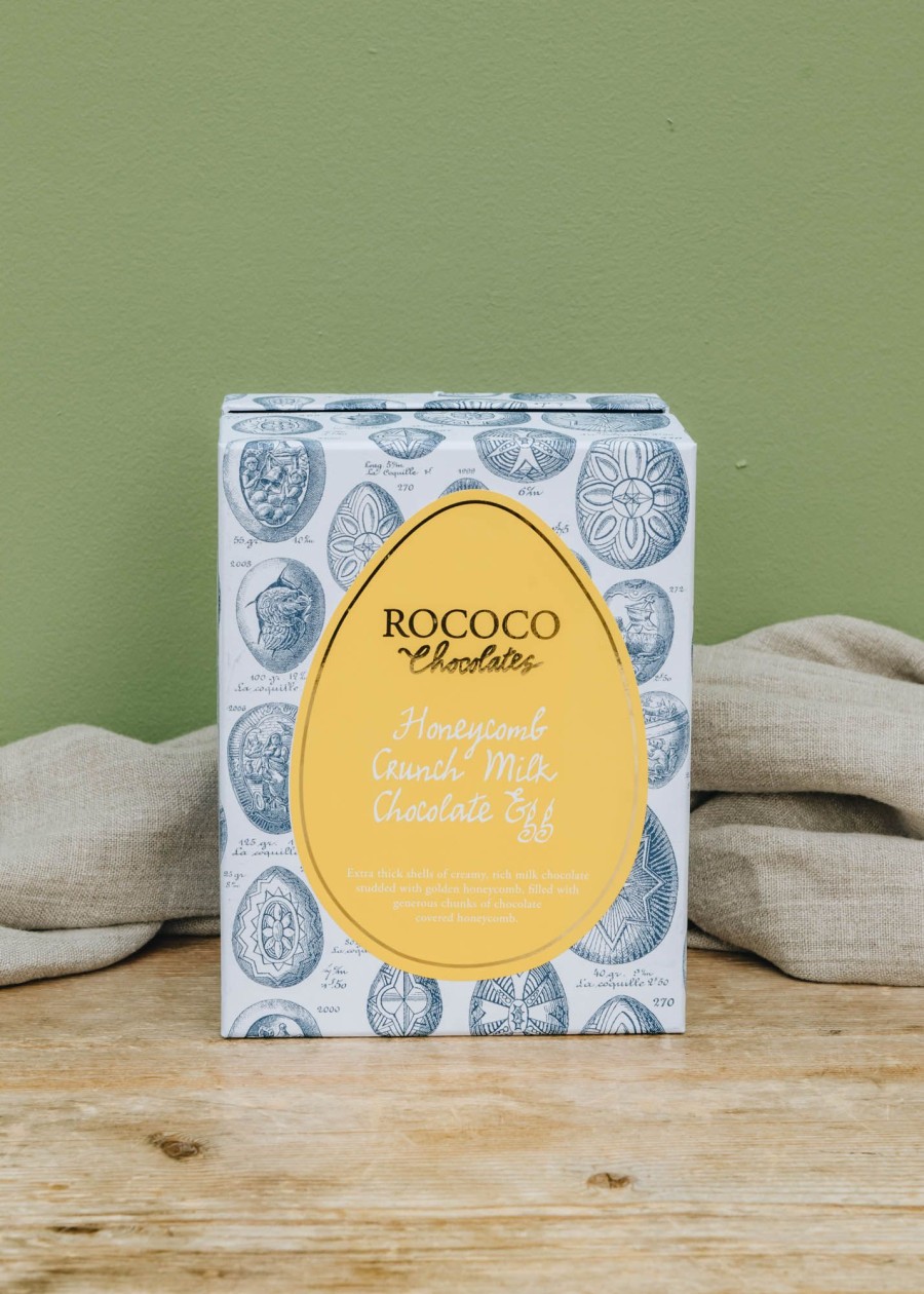 Food & Drink Rococo Chocolate & Confectionery | Rococo Milk Chocolate Honeycomb Crunch Easter Egg