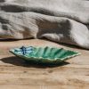 Interiors Bordallo Pinheiro Decorative | Bordhallo Pinheiro Chestnut Leaf With Dragonfly Bowl