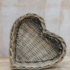 Interiors Grand Illusions Storage | Large Heart Kubu Basket