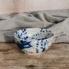 Interiors Ivan Ros Dining | Ivan Ros Blue Splatter Bowl