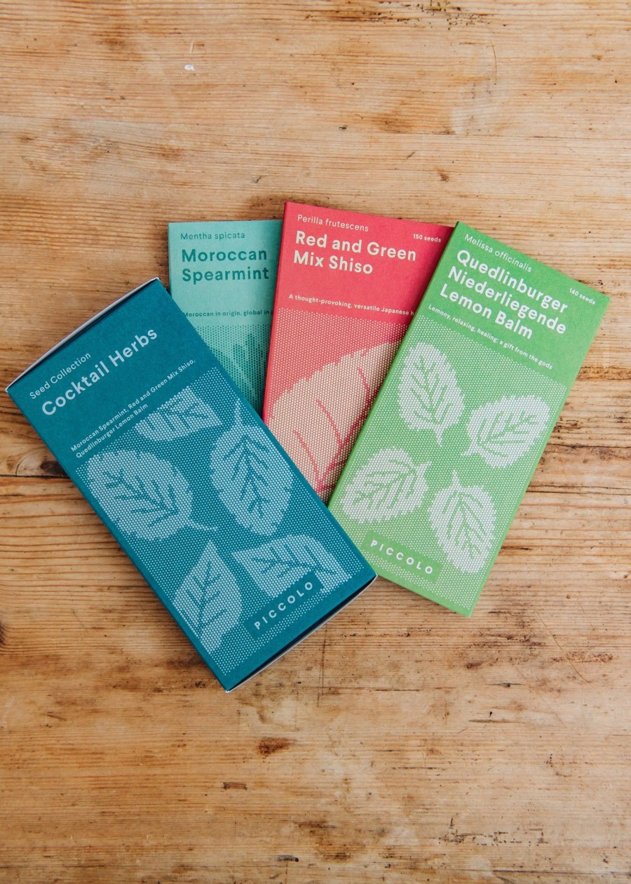 Plants Piccolo Seeds Seed Gift Sets | Cocktail Herbs Seed Collection