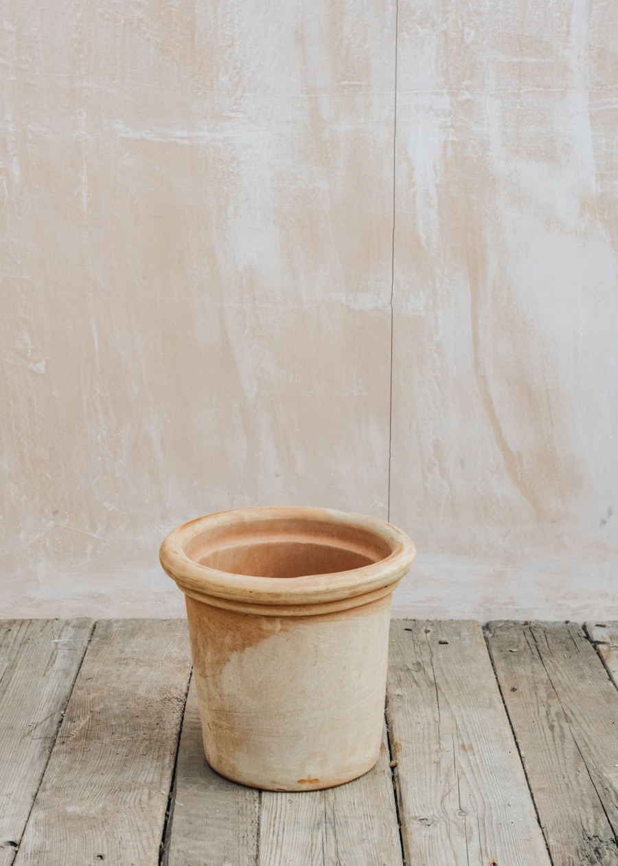 Gardening Oreya Pots Pots & Planters | Small Straight Cretan Terracotta Pot