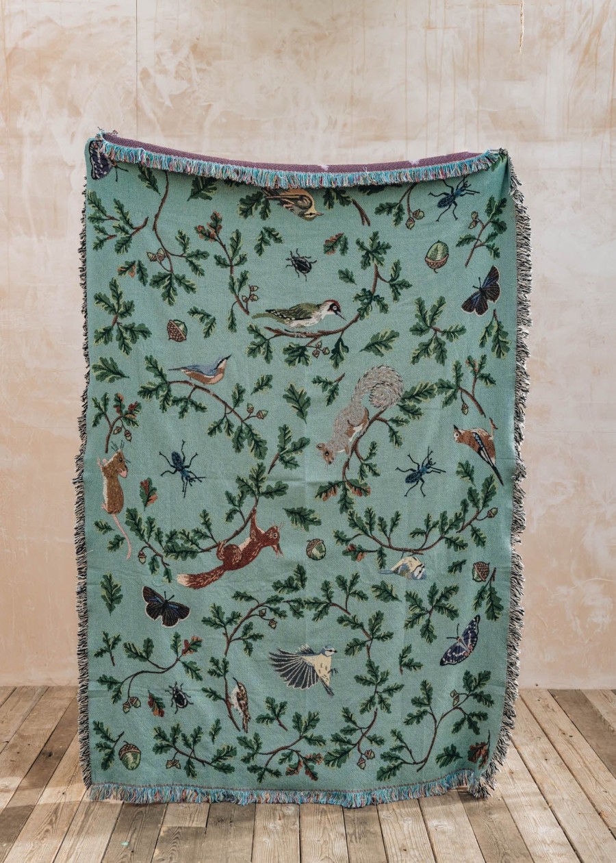 Interiors Arcana Throws | Arcana Wild Oak Summer Blanket