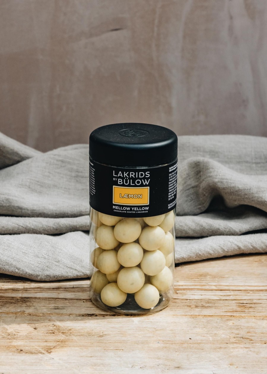 Food & Drink Lakrids by Bülow Chocolate & Confectionery | Lakrid By Bulow Lemon Chocolate Coated Liquorice, 295G