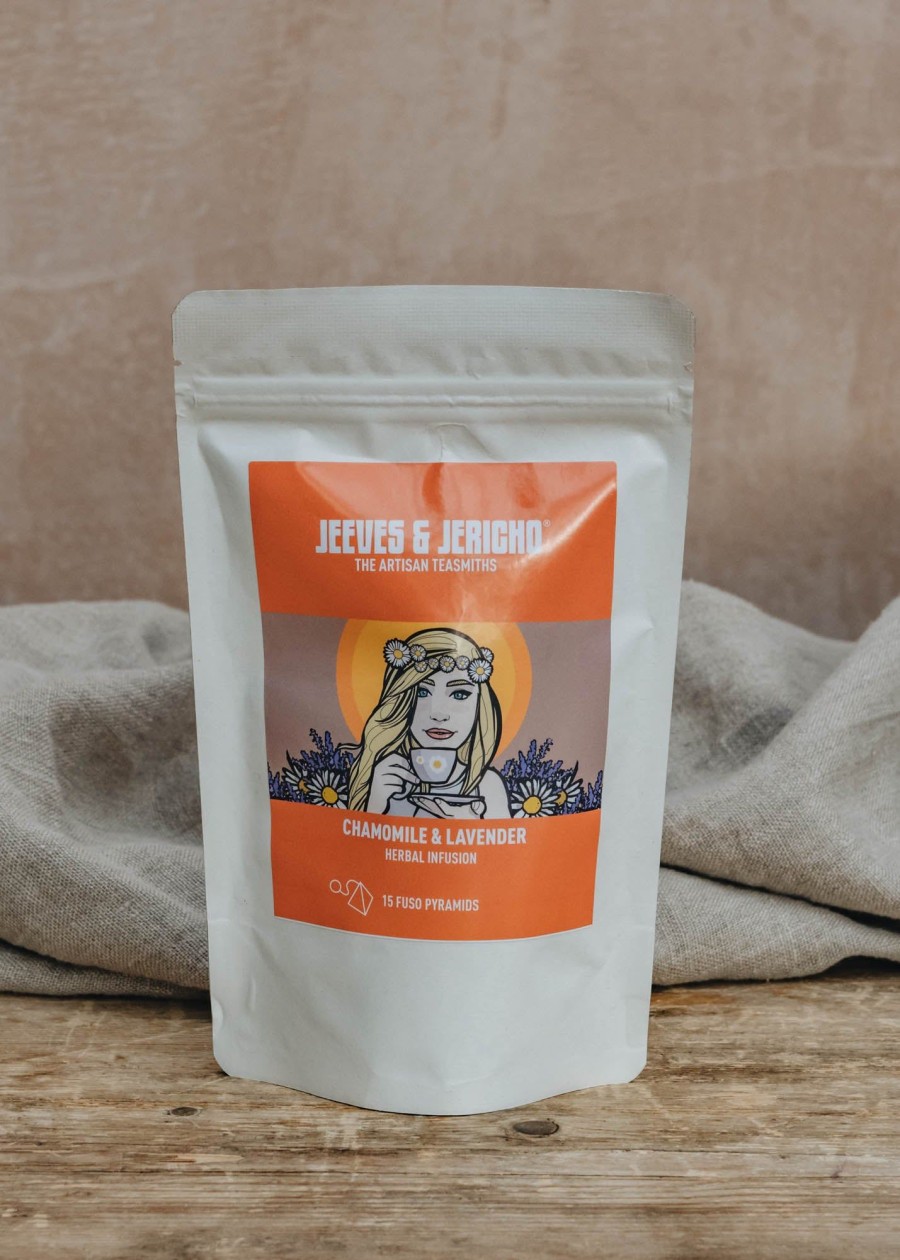 Food & Drink Jeeves & Jericho Tea & Coffee | Chamomile & Lavender Herbal Infusion, 15 Fuso Pyramid Pouch