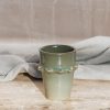 Interiors Chabi Chic Dining | Small Beldi Tazza Sage And Gold Cup