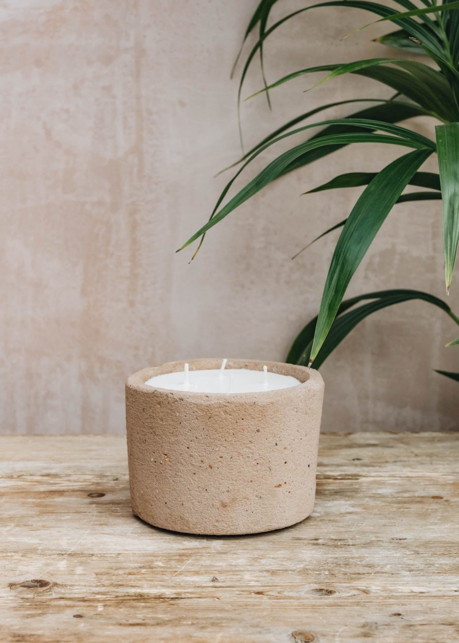 Interiors Mon Dada Candles & Fragrance | Down To Earth Small Indoor Candle In Hazel