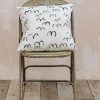 Interiors Fine Little Day Cushions | Fine Little Day Black Bird Cushion