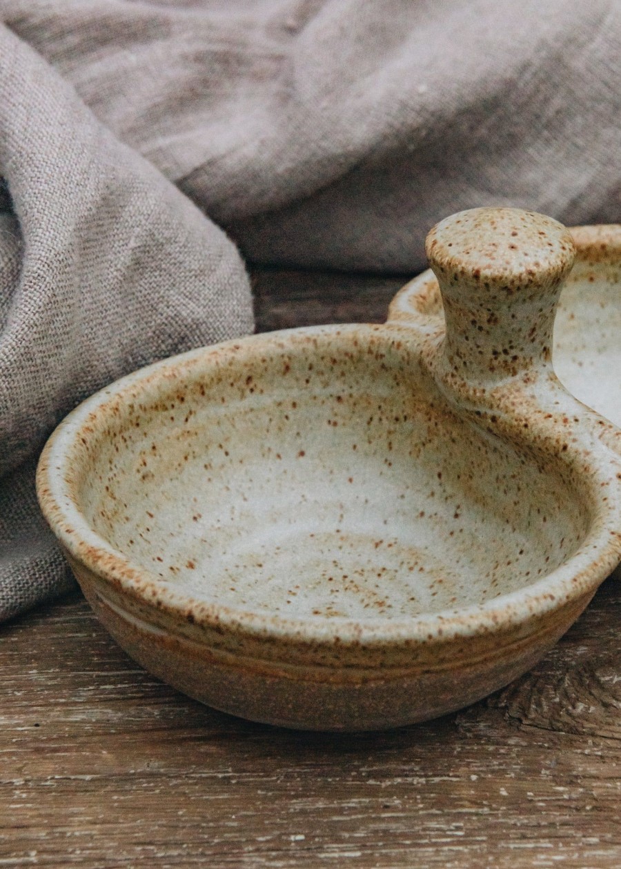 Interiors Hook Norton Pottery Kitchen & Dining | Double Olive Bowl