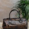 Clothing John Woodbridge & Sons Accessories | John Woodbridge & Sons Vintage Leather Gym Bag