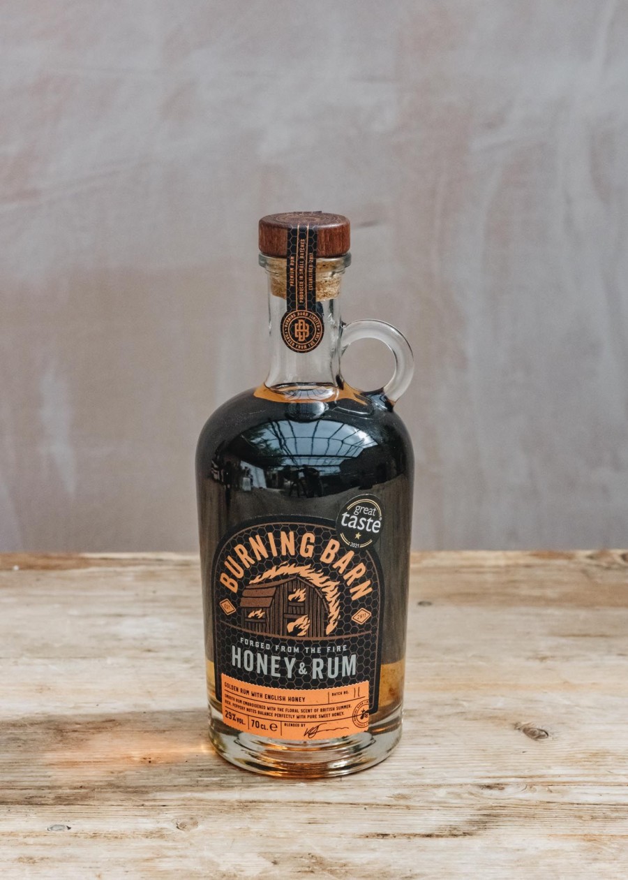 Food & Drink Burning Barn Spirits | Burning Barn Rum And Honey, 70Cl